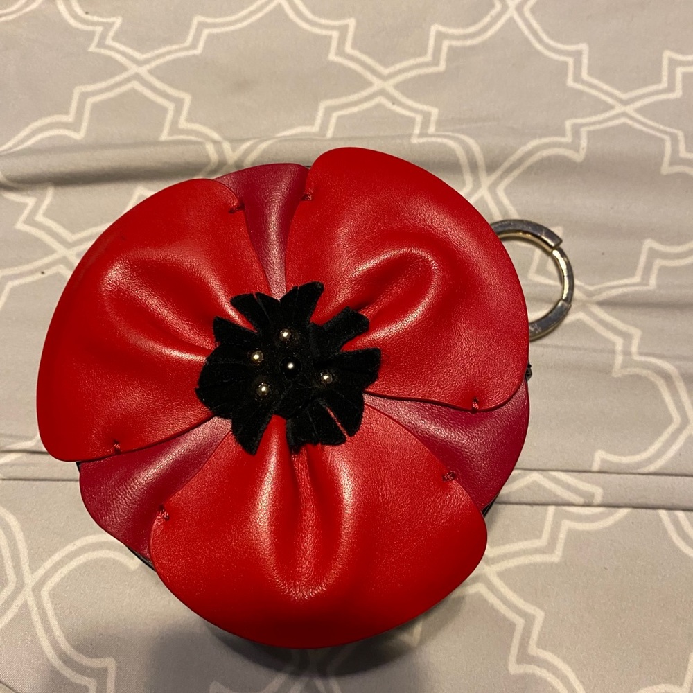 Kate Spade Poppy coin purse